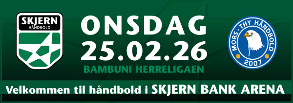Bambuni Herreligaen: Skjern Håndbold - Mors-Thy Håndbold