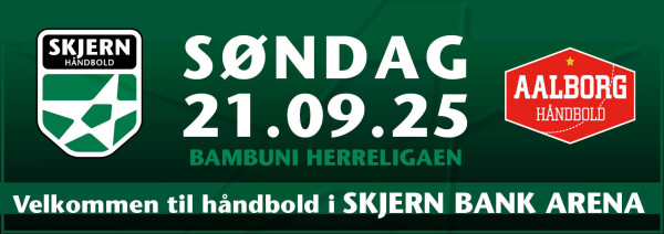Bambuni Herreligaen: Skjern Håndbold - Aalborg Håndbold