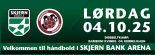 Dobbeltkamp med Skjern Håndbold og Ringkøbing Håndbold
